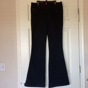 SPANX Flare Jeans Clean Black. Large, inseam. 30”